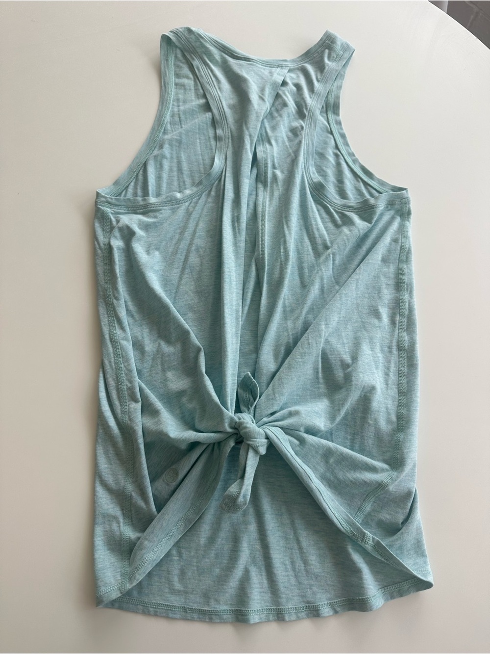 Aqua lululemon tank top